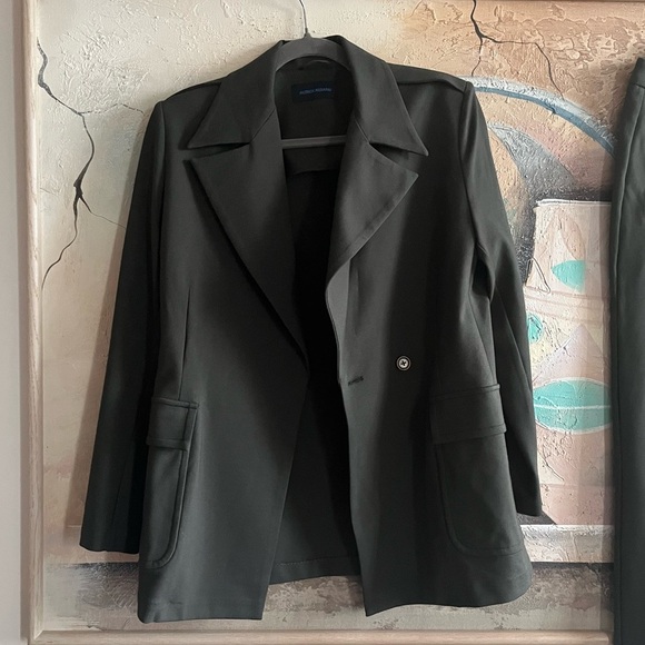 Patrick Assaraf Matching Blazer-Pants Set Sz small - Picture 13 of 16